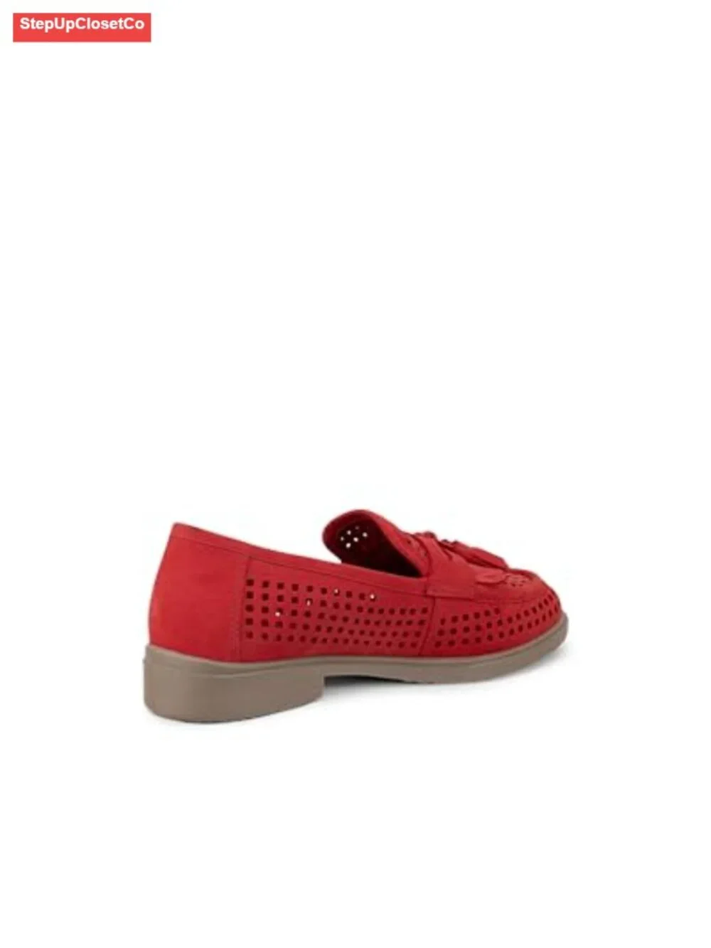 Perforated Tassel Loafers - Slip-On with ECCO Leather